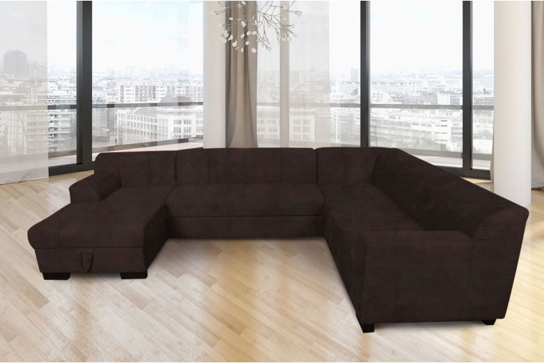 U shape sofa - Falk-P (Pull-out with storage box)