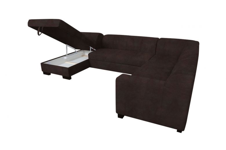 U shape sofa - Falk-P (Pull-out with storage box)