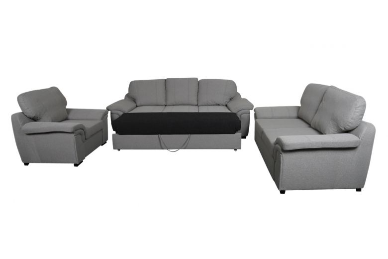 Furniture set 3+2+1 - Amy-P (Pull-out with storage box)