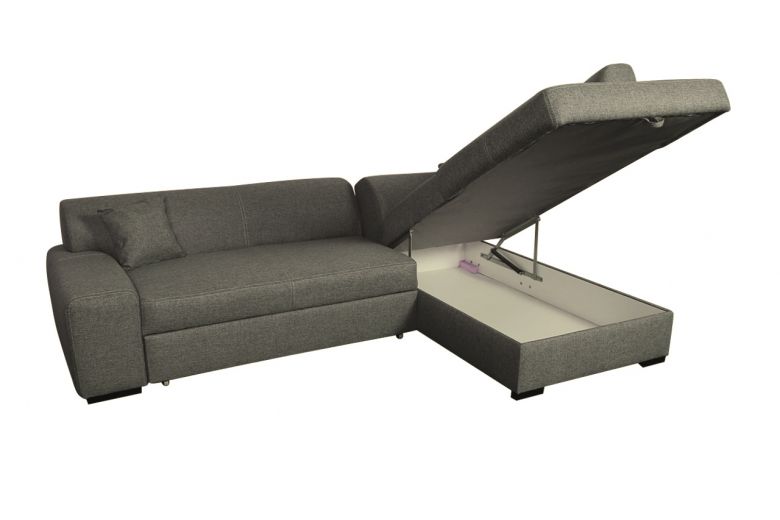 Corner sofa XL - Amy-P (Pull-out with storage box)