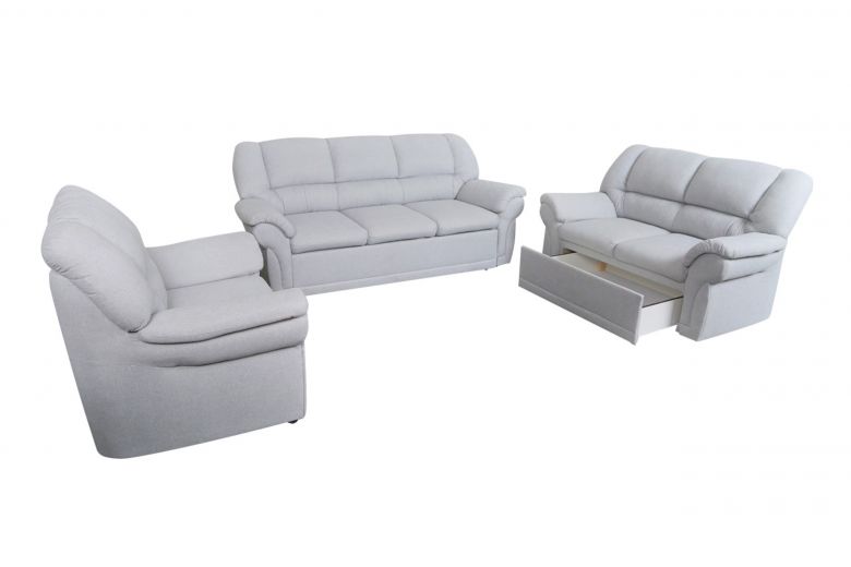 Furniture set 3+2+1 - Alexia-P (Pull-out with storage box)