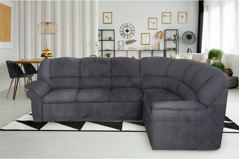 Corner sofa XL - Alexia-P (Pull-out with storage box)