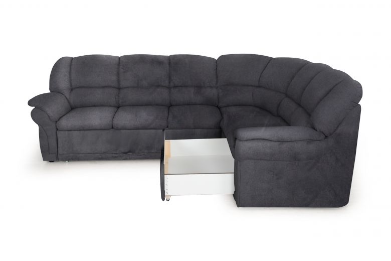 Corner sofa XL - Alexia-P (Pull-out with storage box)