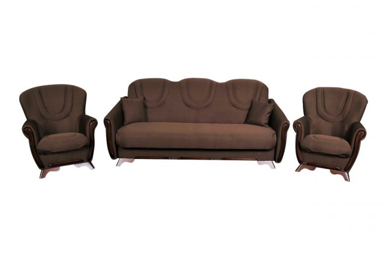Furniture set 3+1+1 - Oskar-P (Pull-out with storage box)