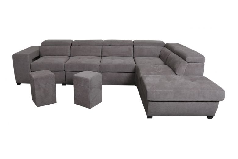 Corner sofa XL - Positano-P (Pull-out with storage box)