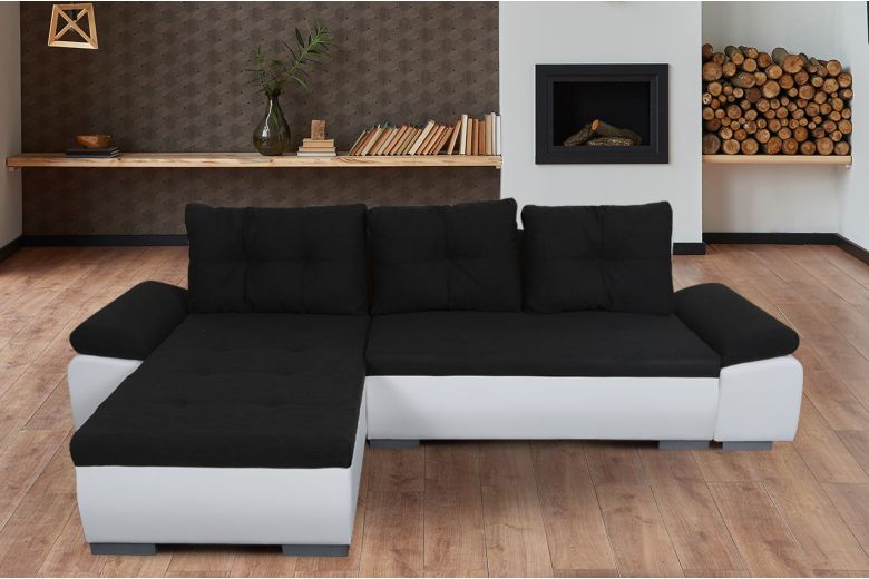 Corner sofa - Jack (Pull-out with storage box)