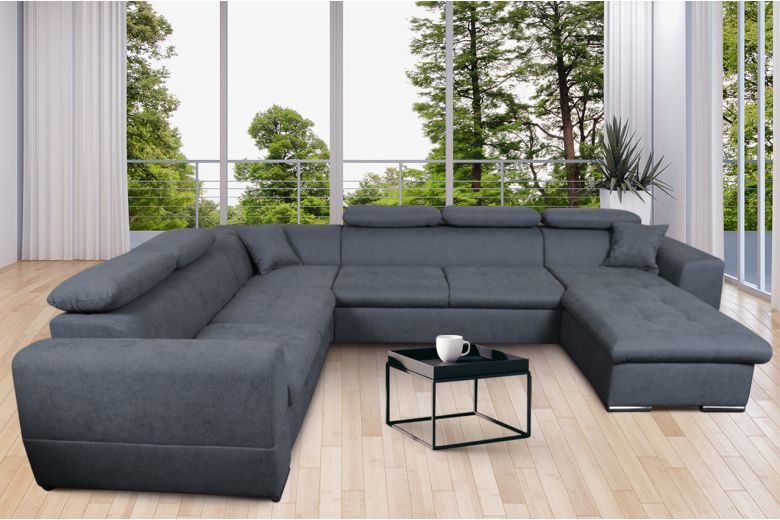 U shape sofa - Primo (Pull-out with storage box)