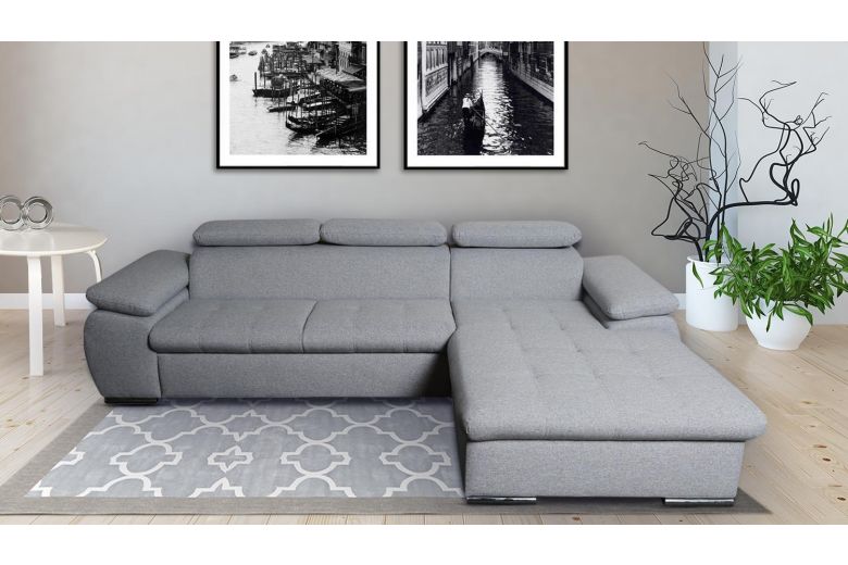 Corner sofa - Trino (Pull-out with storage box)