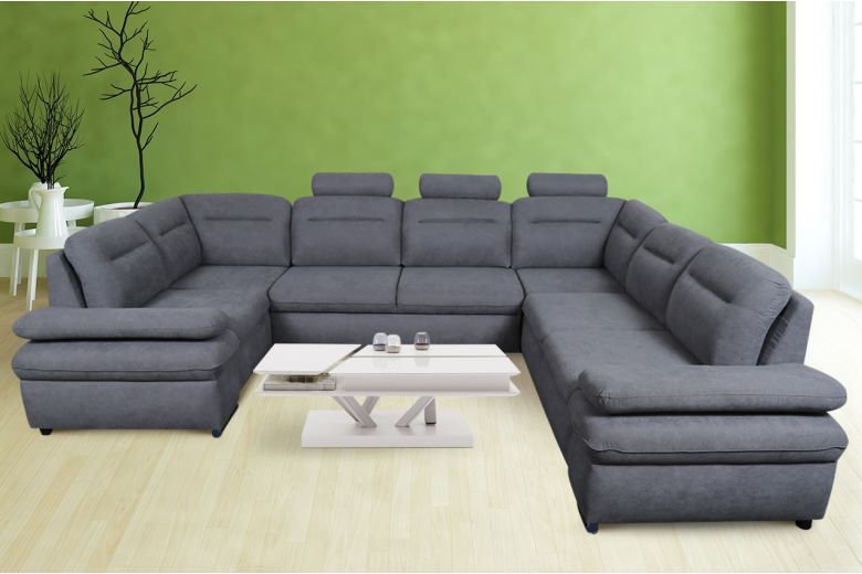 U shape sofa - Margo III (Pull-out with storage box)