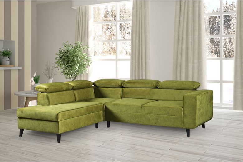 Corner sofa XL - Gusto (Pull-out with storage box)