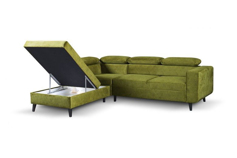 Corner sofa XL - Gusto (Pull-out with storage box)