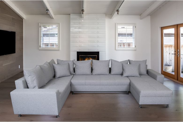 U shape sofa - Toscana I (Pull-out with storage box)
