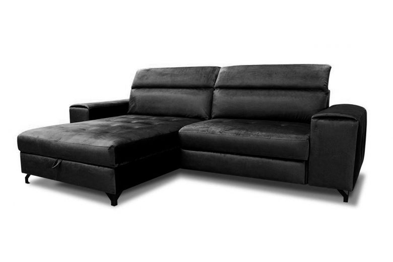 Corner sofa - Angelo (Pull-out with storage box)