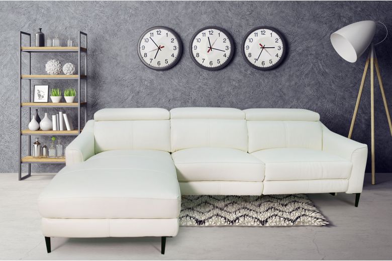 Leather corner sofa - Queen