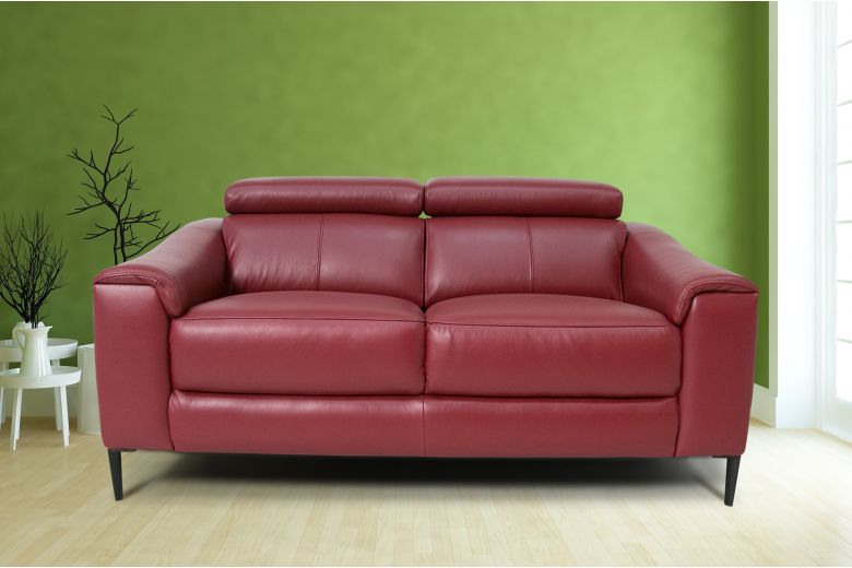 Leather 2 seat sofa - KM.5016