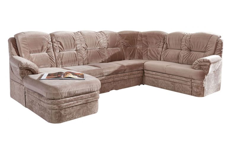 U shape sofa - Lana (Pull-out with storage box)