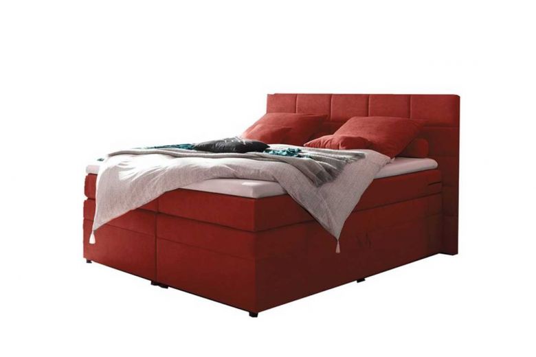 Boxspring bed 180x200 - Tacoma 3 (Pull-out with storage box)