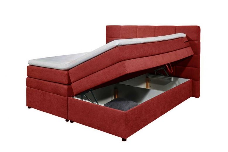 Boxspring bed 180x200 - Tacoma 3 (Pull-out with storage box)