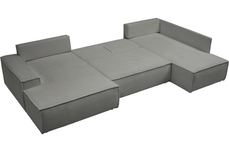 U shape sofa - Sherwood (Pull-out with storage box)