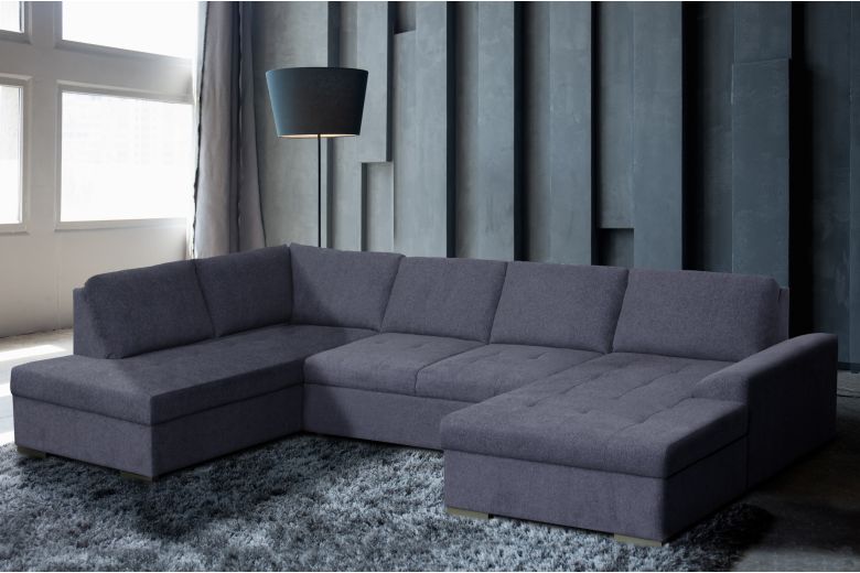 U shape sofa - Aramis (Pull-out with storage box)