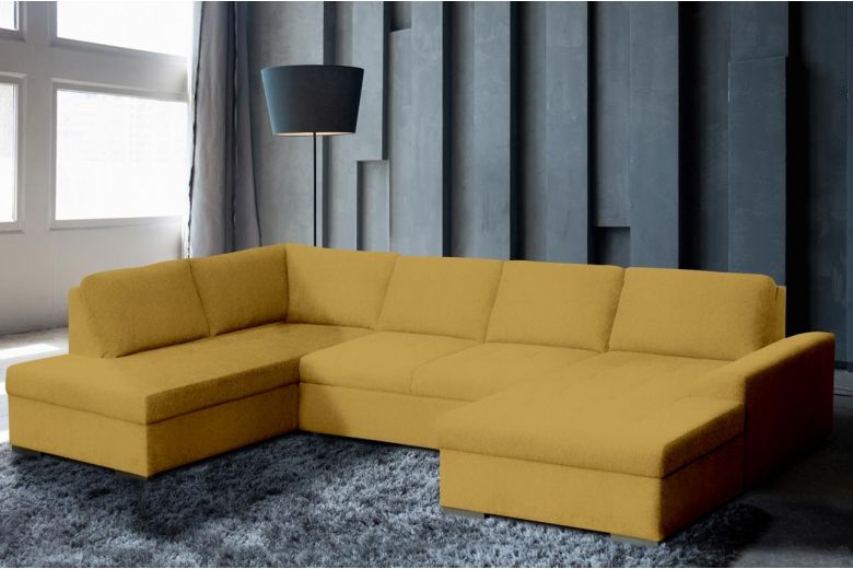 U shape sofa - Aramis (Pull-out with storage box)