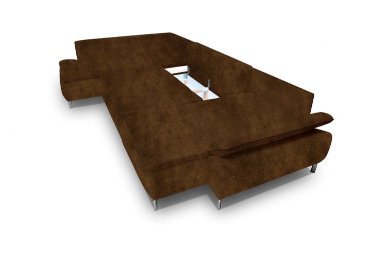 U shape sofa - Aspen III (Pull-out with storage box)