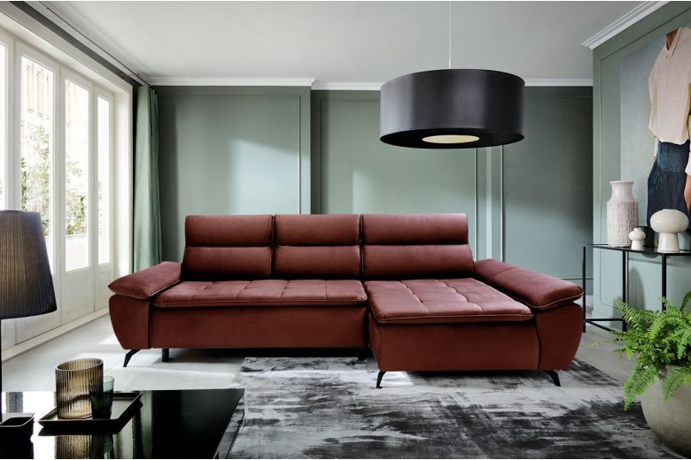Corner sofa - Faro (Pull-out with storage box)