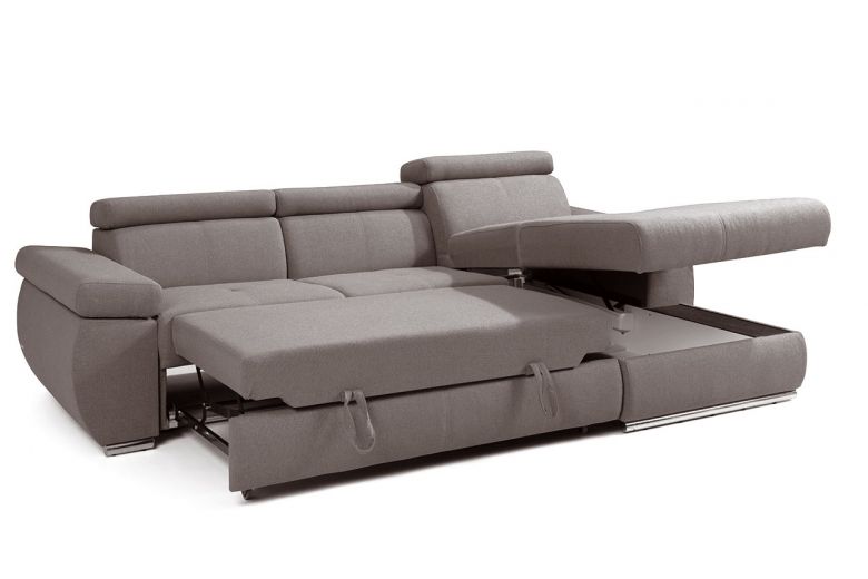 Corner sofa - Lizbona I (Pull-out with storage box)