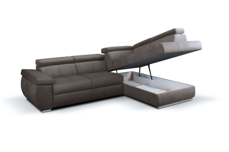 Corner sofa - Lizbona II (Pull-out with storage box)