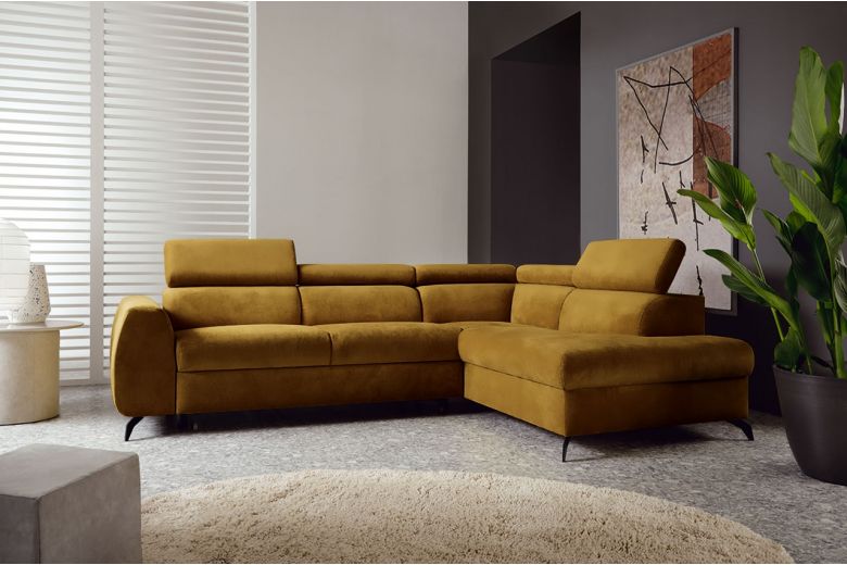 Corner sofa - Stille (Pull-out with storage box)