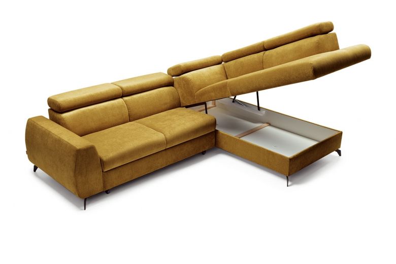 Corner sofa - Stille (Pull-out with storage box)