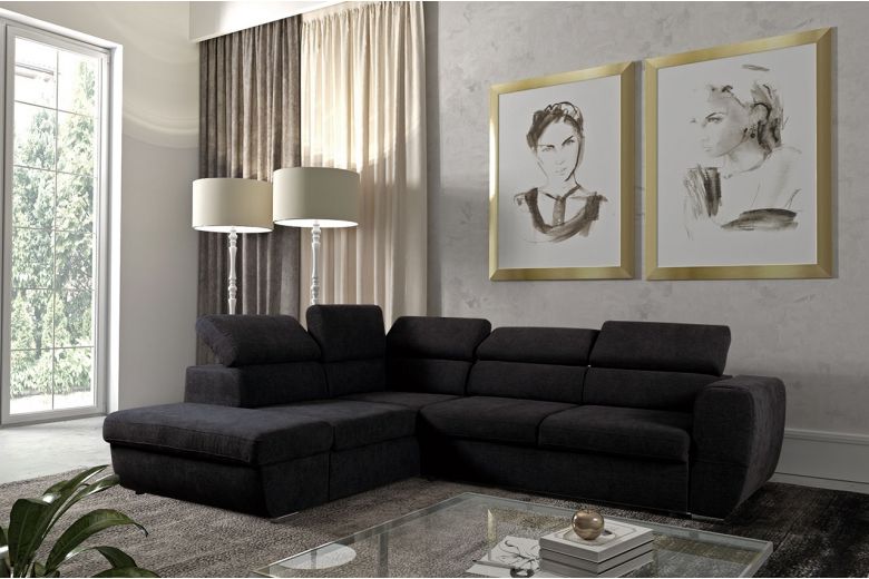 Corner sofa - Emporio (Pull-out with storage box)