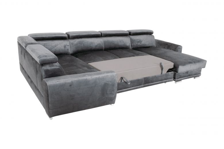U shape sofa - Moon Maxi (Pull-out with storage box)