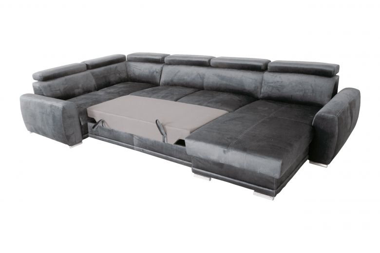 U shape sofa - Moon Maxi (Pull-out with storage box)