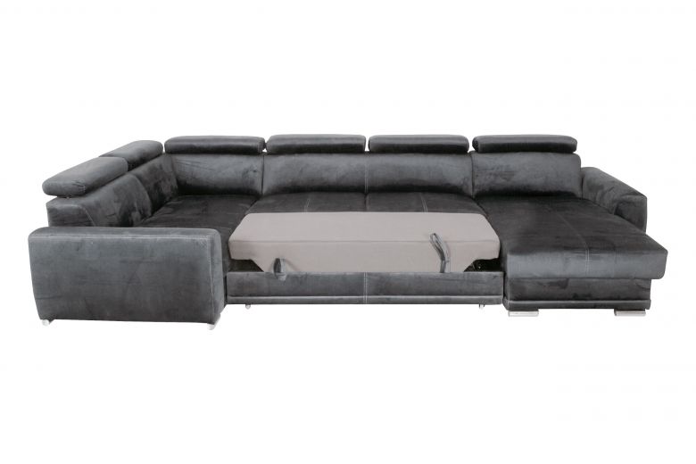 U shape sofa - Moon Maxi (Pull-out with storage box)