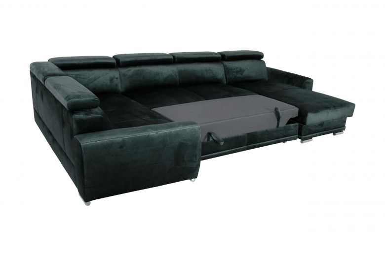 U shape sofa - Moon Maxi (Pull-out with storage box)