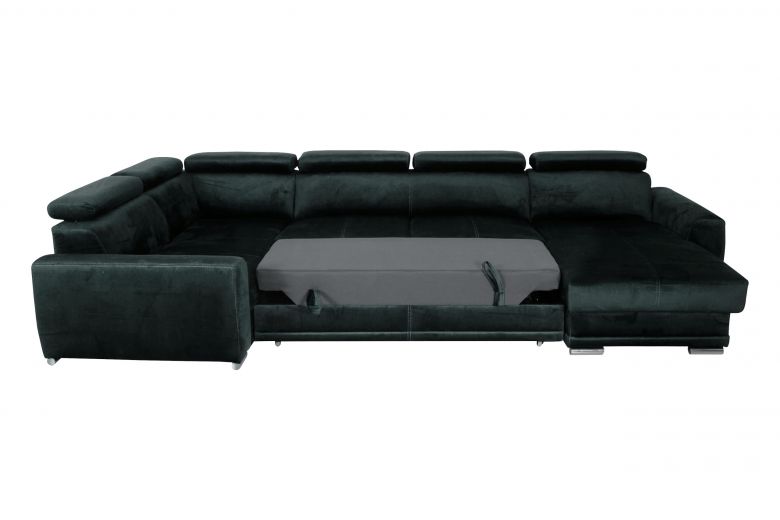 U shape sofa - Moon Maxi (Pull-out with storage box)