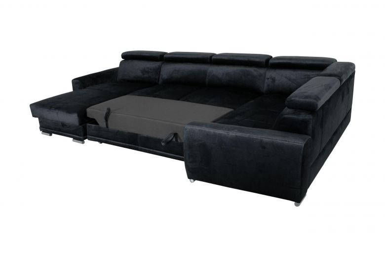 U shape sofa - Moon Maxi (Pull-out with storage box)