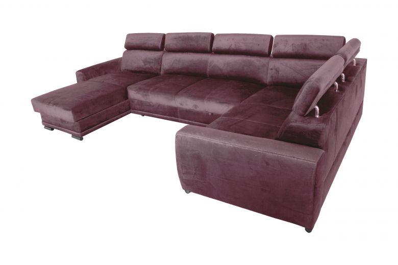 U shape sofa - Moon Maxi (Pull-out with storage box)