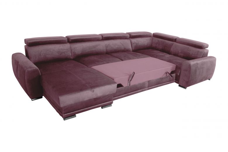U shape sofa - Moon Maxi (Pull-out with storage box)