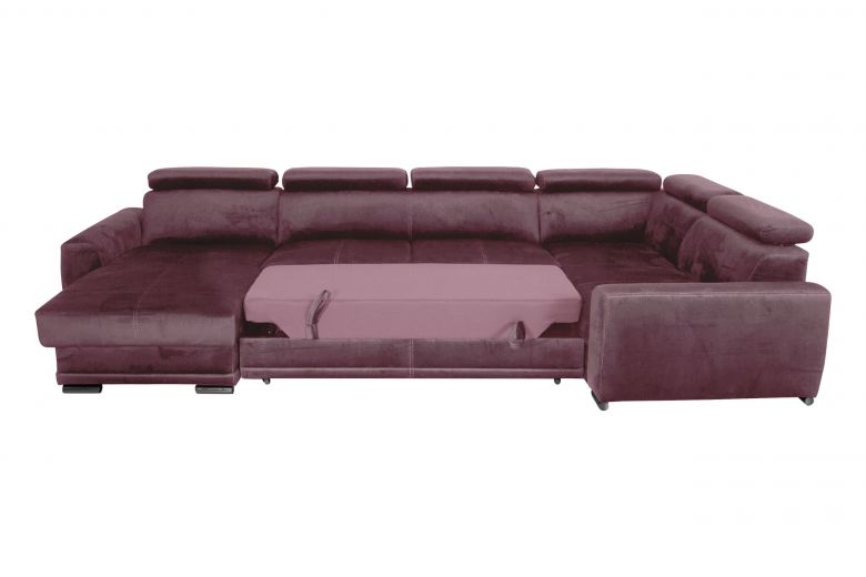 U shape sofa - Moon Maxi (Pull-out with storage box)