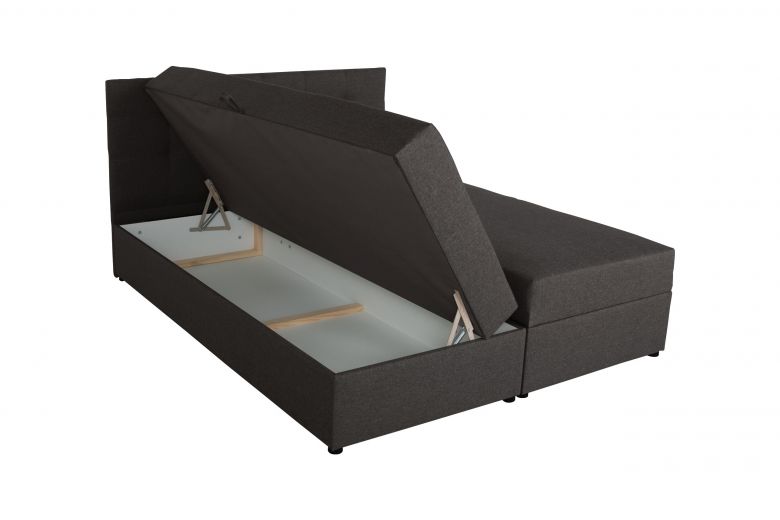 Boxspring bed 160x200 - Amore (With storage box)