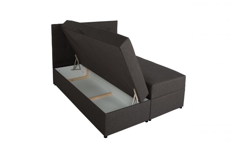Boxspring bed 160x200 - Amore (With storage box)