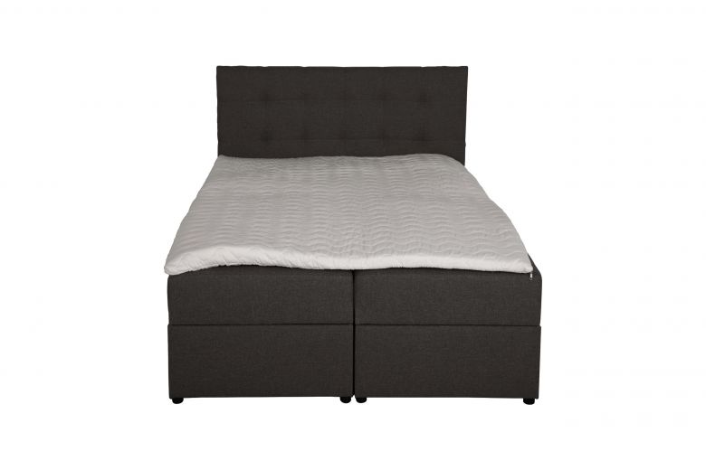 Boxspring bed 160x200 - Amore (With storage box)