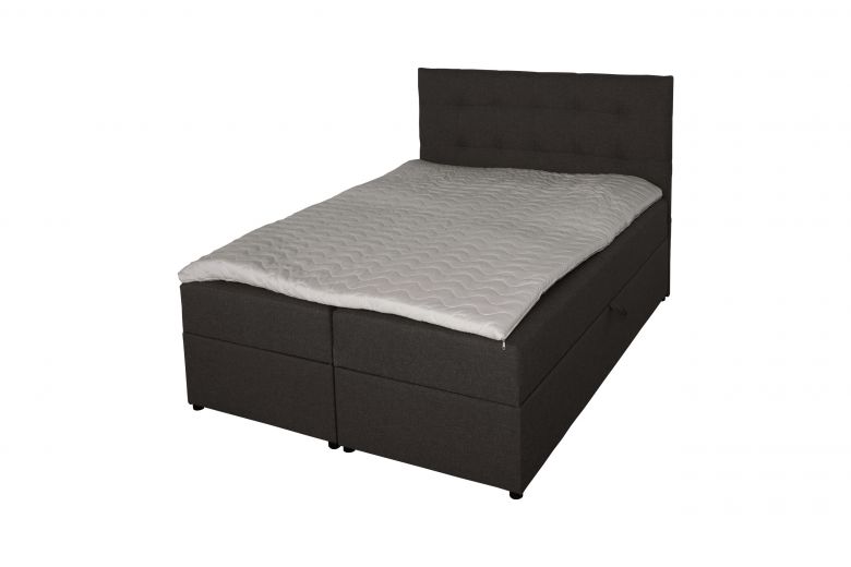 Boxspring bed 160x200 - Amore (With storage box)