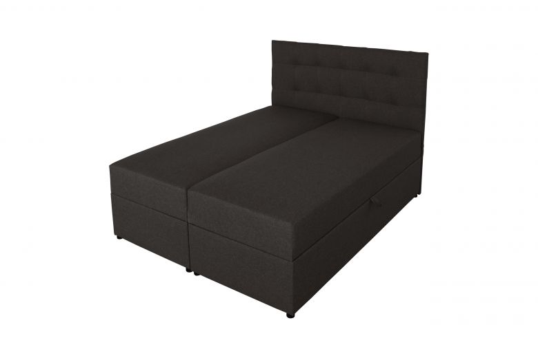 Boxspring bed 160x200 - Amore (With storage box)