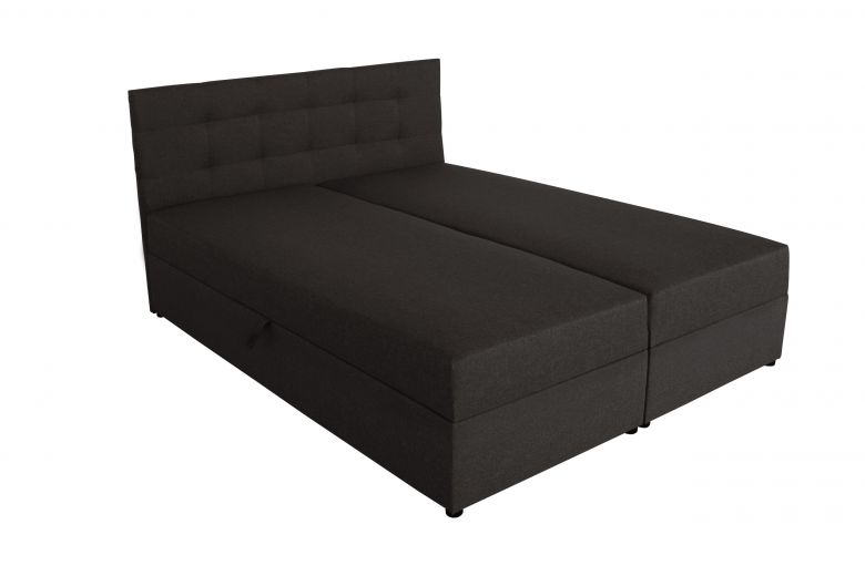 Boxspring bed 160x200 - Amore (With storage box)