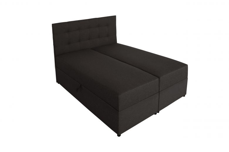 Boxspring bed 160x200 - Amore (With storage box)