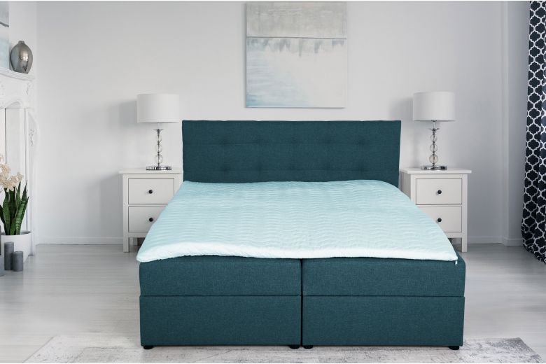 Boxspring bed 180x200 - Amore (With storage box)