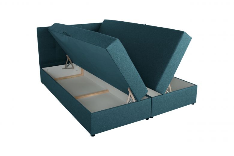 Boxspring bed 180x200 - Amore (With storage box)